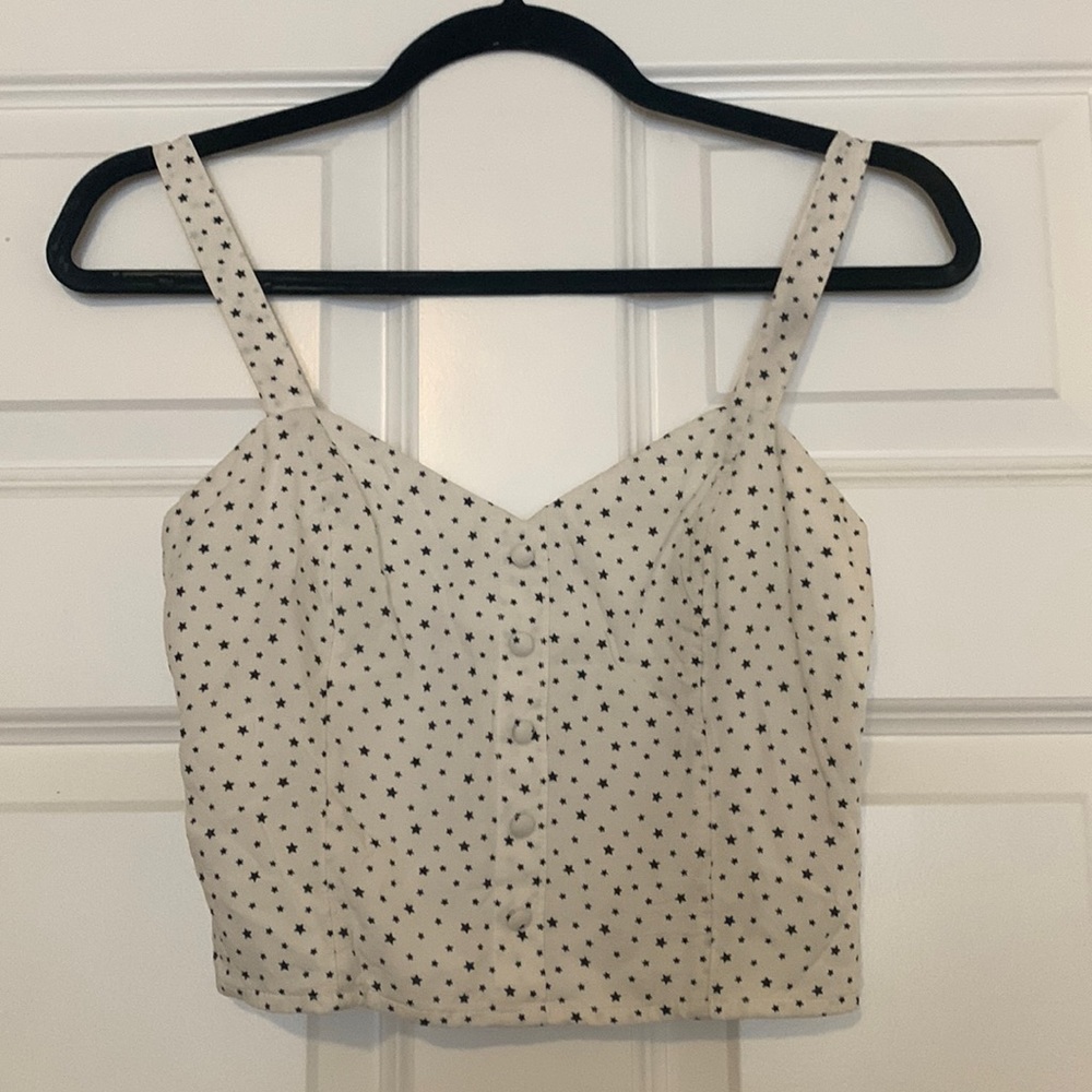 Abercrombie Corset Crop Top